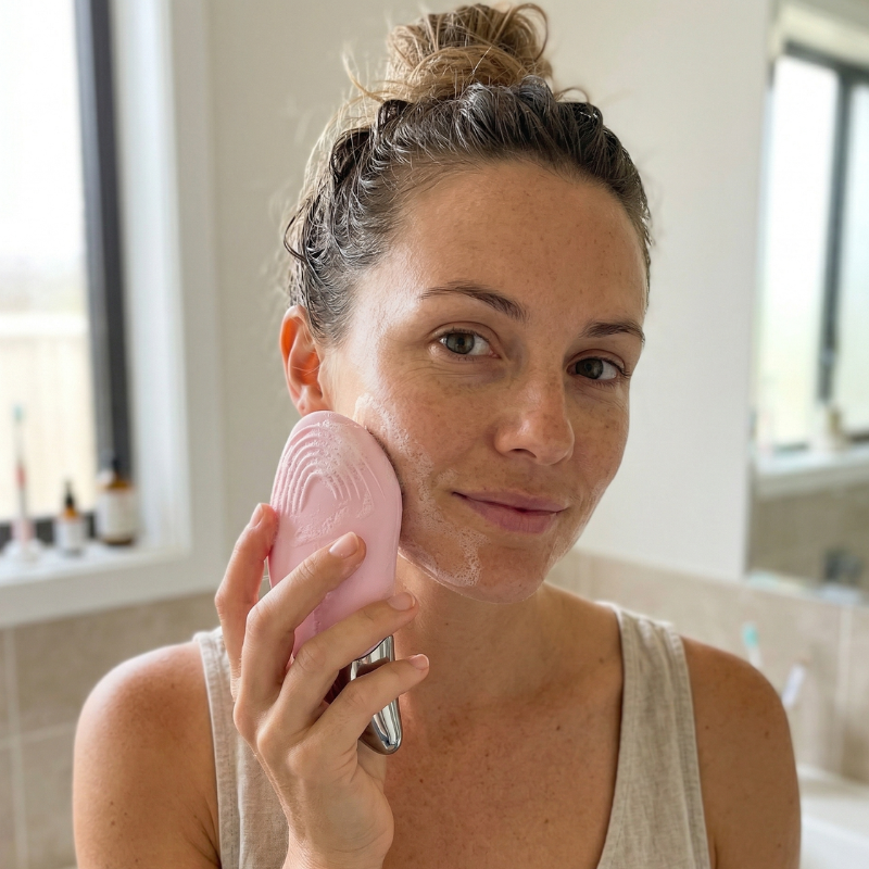 LumaForm™ Manual Silicone Facial Cleansing Brush