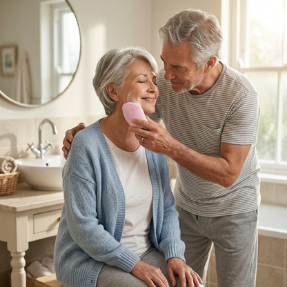 LumaForm™ Manual Silicone Facial Cleansing Brush